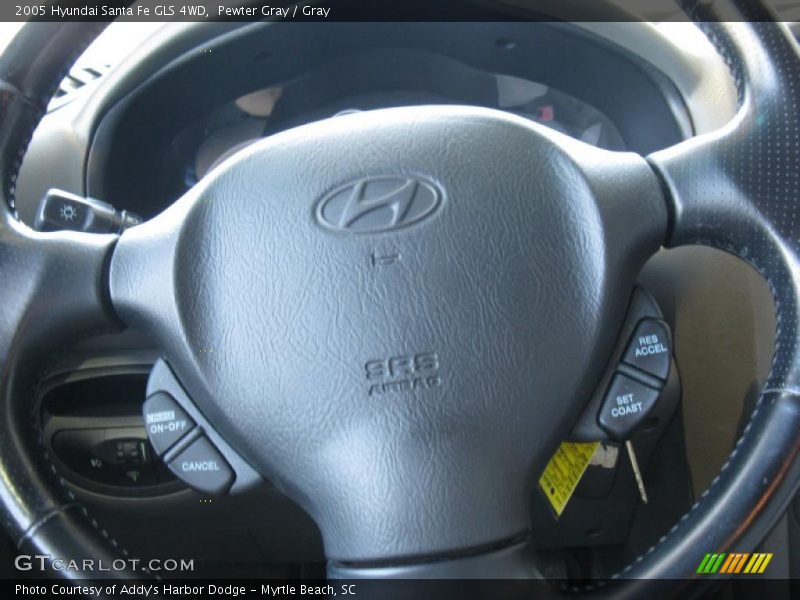 Pewter Gray / Gray 2005 Hyundai Santa Fe GLS 4WD