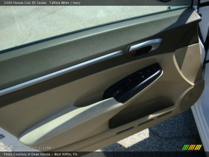 Taffeta White / Ivory 2006 Honda Civic EX Sedan