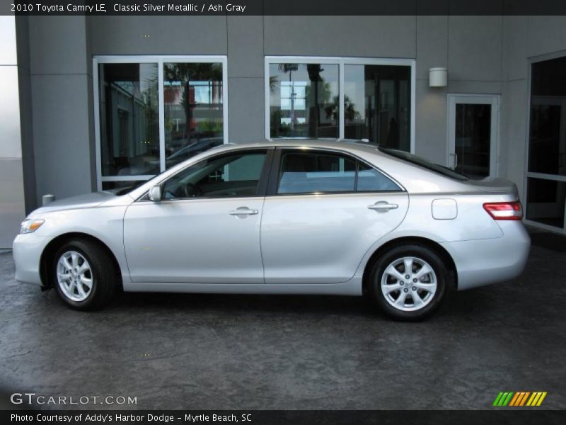 Classic Silver Metallic / Ash Gray 2010 Toyota Camry LE