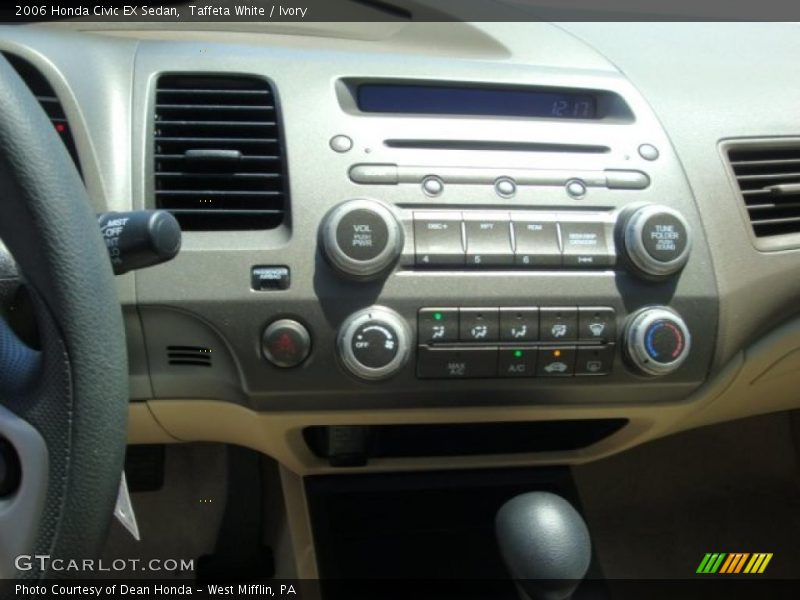 Taffeta White / Ivory 2006 Honda Civic EX Sedan