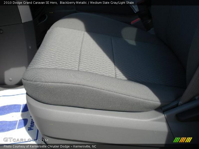 Blackberry Metallic / Medium Slate Gray/Light Shale 2010 Dodge Grand Caravan SE Hero