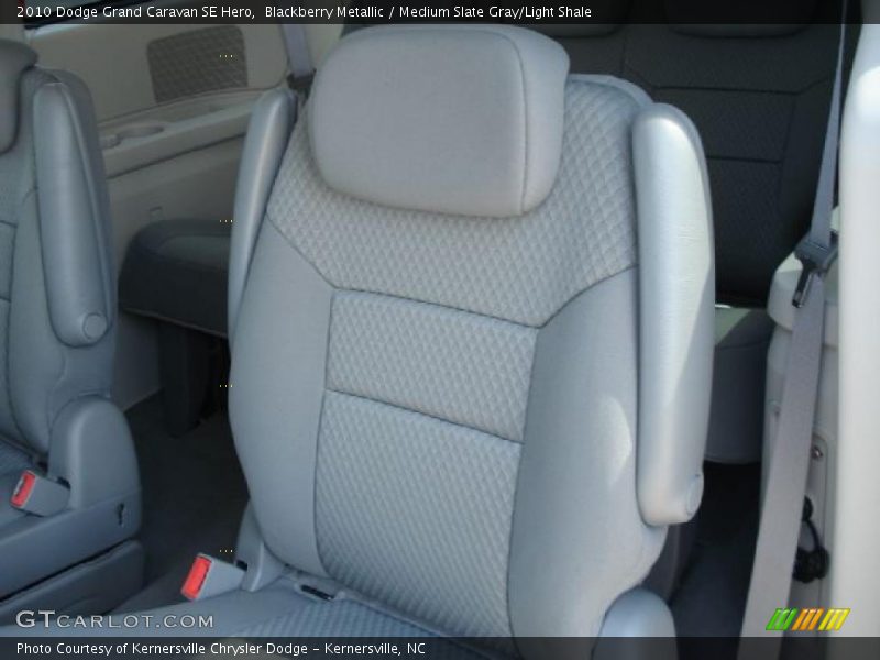 Blackberry Metallic / Medium Slate Gray/Light Shale 2010 Dodge Grand Caravan SE Hero