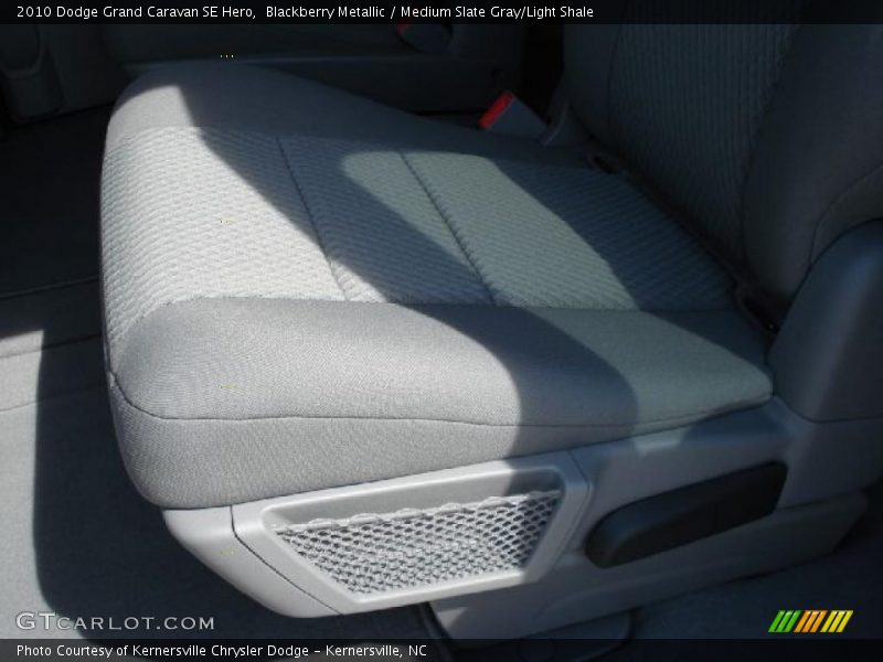 Blackberry Metallic / Medium Slate Gray/Light Shale 2010 Dodge Grand Caravan SE Hero