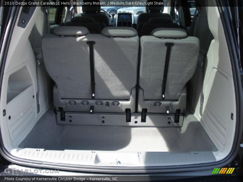 Blackberry Metallic / Medium Slate Gray/Light Shale 2010 Dodge Grand Caravan SE Hero