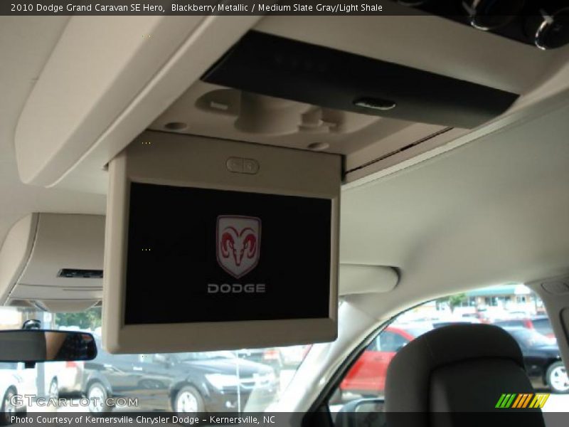 Blackberry Metallic / Medium Slate Gray/Light Shale 2010 Dodge Grand Caravan SE Hero