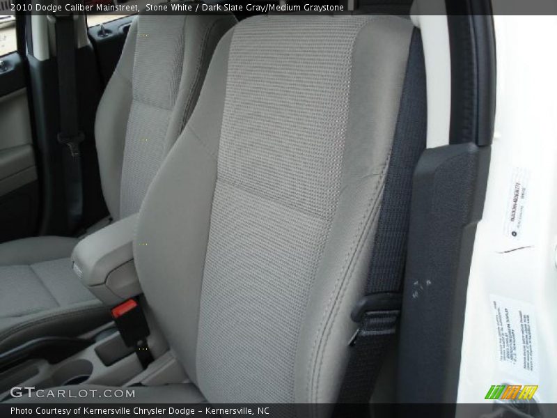 Stone White / Dark Slate Gray/Medium Graystone 2010 Dodge Caliber Mainstreet
