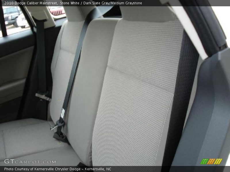 Stone White / Dark Slate Gray/Medium Graystone 2010 Dodge Caliber Mainstreet