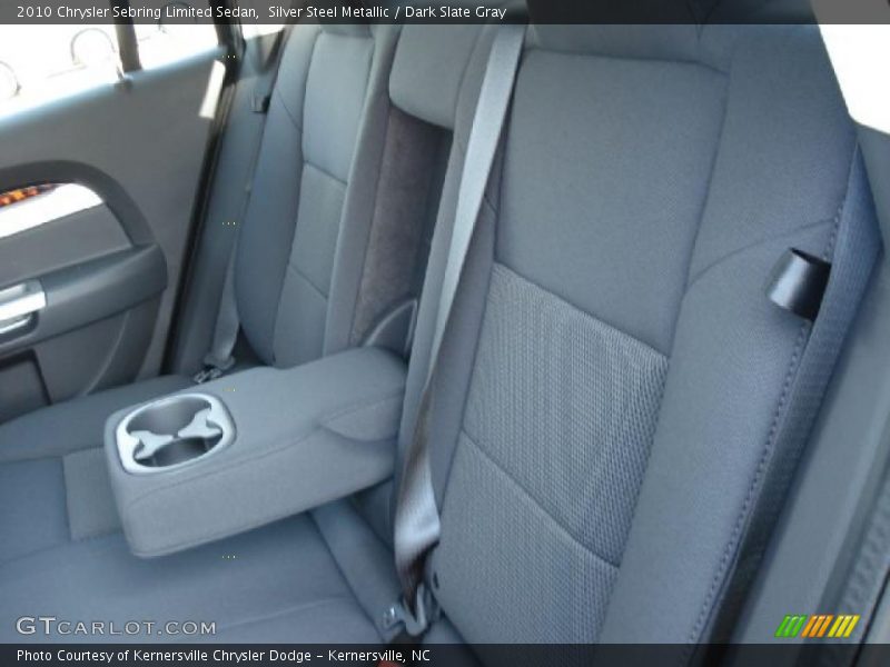 Silver Steel Metallic / Dark Slate Gray 2010 Chrysler Sebring Limited Sedan