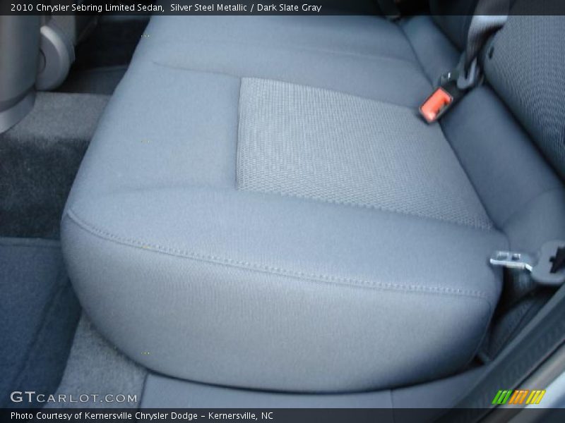 Silver Steel Metallic / Dark Slate Gray 2010 Chrysler Sebring Limited Sedan