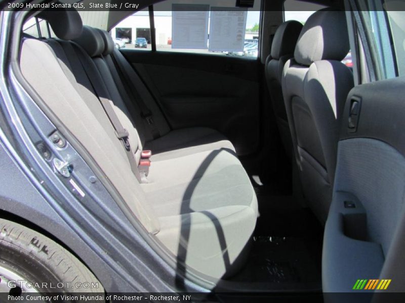 Slate Blue / Gray 2009 Hyundai Sonata GLS