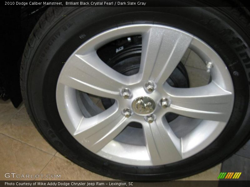 Brilliant Black Crystal Pearl / Dark Slate Gray 2010 Dodge Caliber Mainstreet