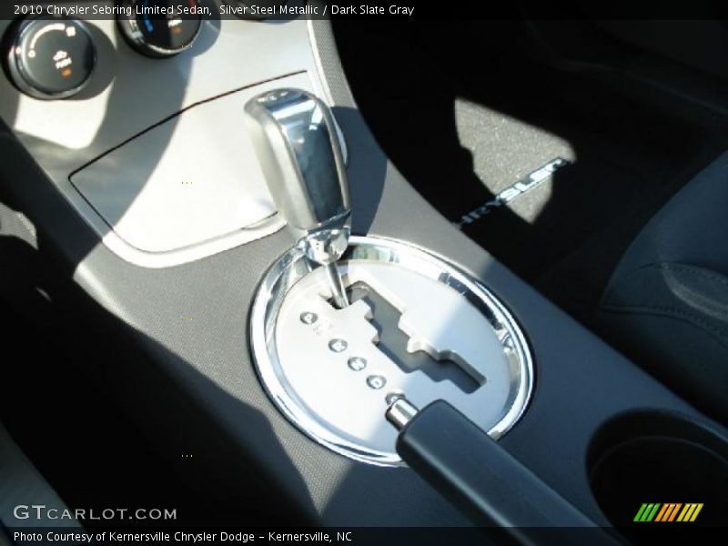 Silver Steel Metallic / Dark Slate Gray 2010 Chrysler Sebring Limited Sedan