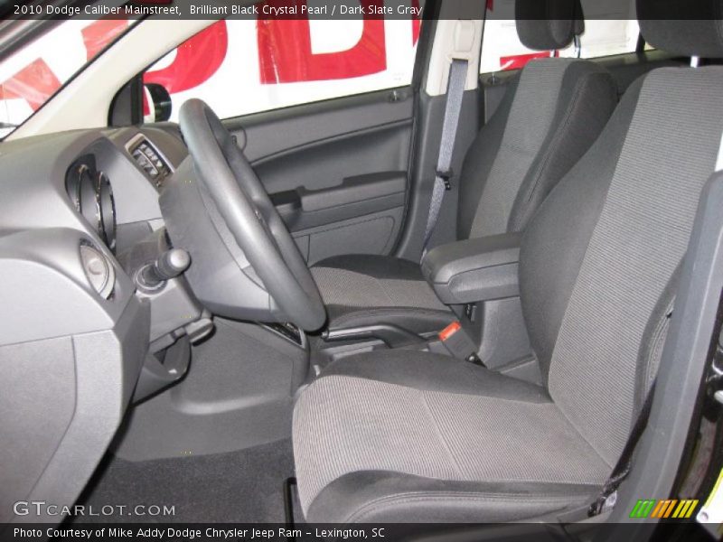 Brilliant Black Crystal Pearl / Dark Slate Gray 2010 Dodge Caliber Mainstreet