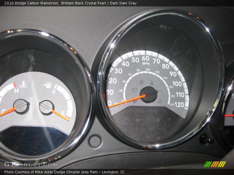 Brilliant Black Crystal Pearl / Dark Slate Gray 2010 Dodge Caliber Mainstreet