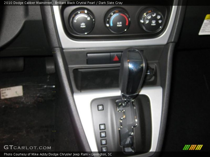 Brilliant Black Crystal Pearl / Dark Slate Gray 2010 Dodge Caliber Mainstreet