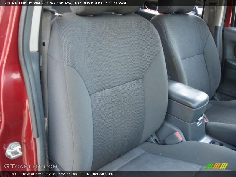 Red Brawn Metallic / Charcoal 2004 Nissan Frontier SC Crew Cab 4x4