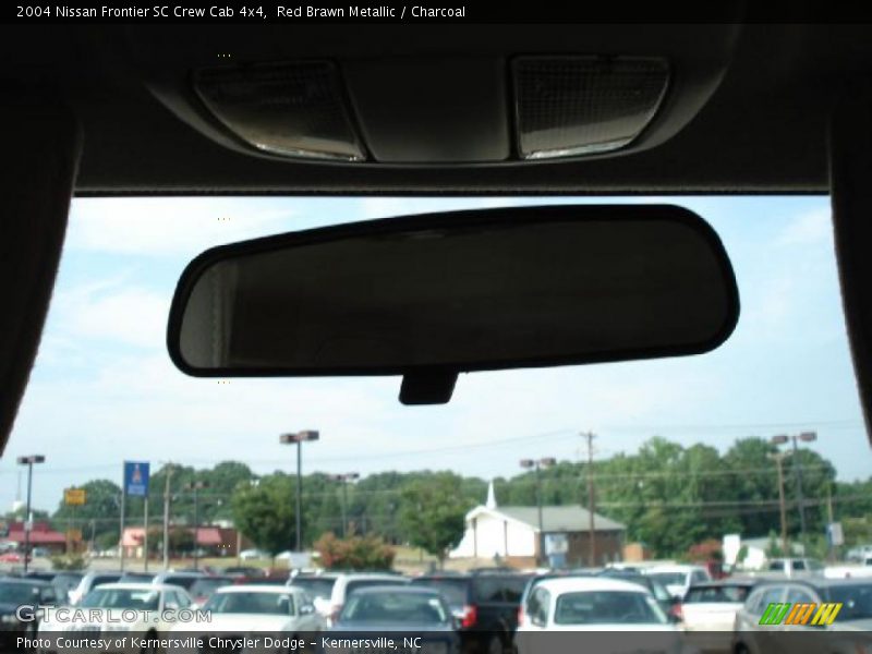 Red Brawn Metallic / Charcoal 2004 Nissan Frontier SC Crew Cab 4x4