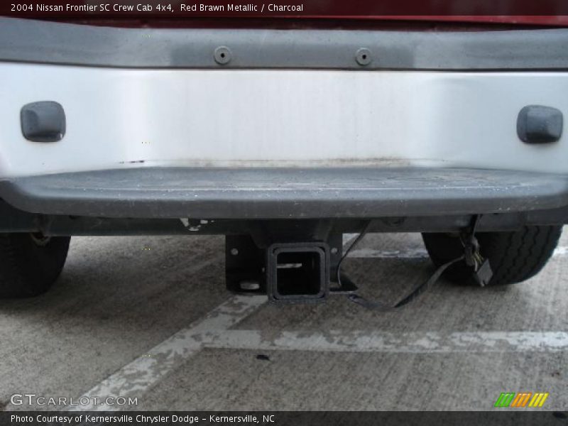 Red Brawn Metallic / Charcoal 2004 Nissan Frontier SC Crew Cab 4x4