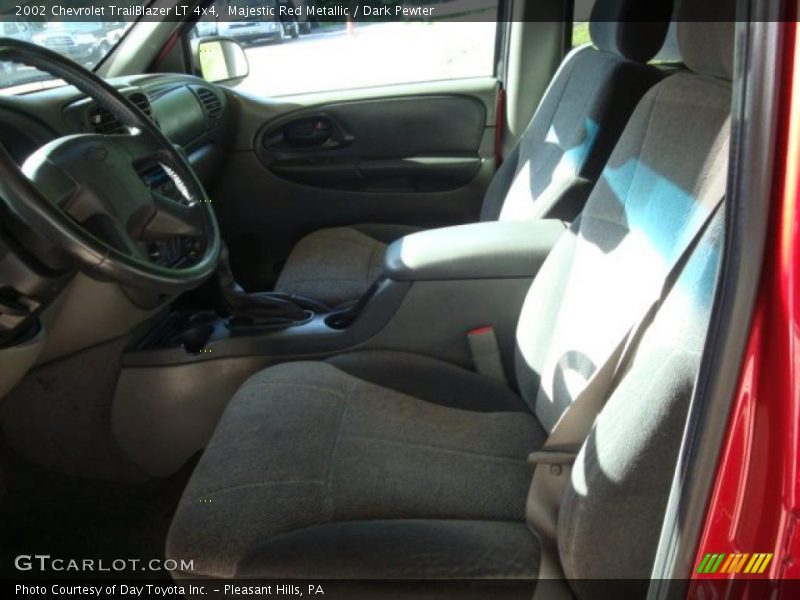 Majestic Red Metallic / Dark Pewter 2002 Chevrolet TrailBlazer LT 4x4