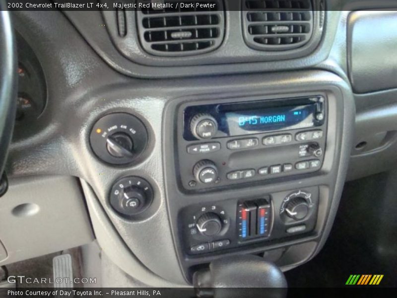 Majestic Red Metallic / Dark Pewter 2002 Chevrolet TrailBlazer LT 4x4