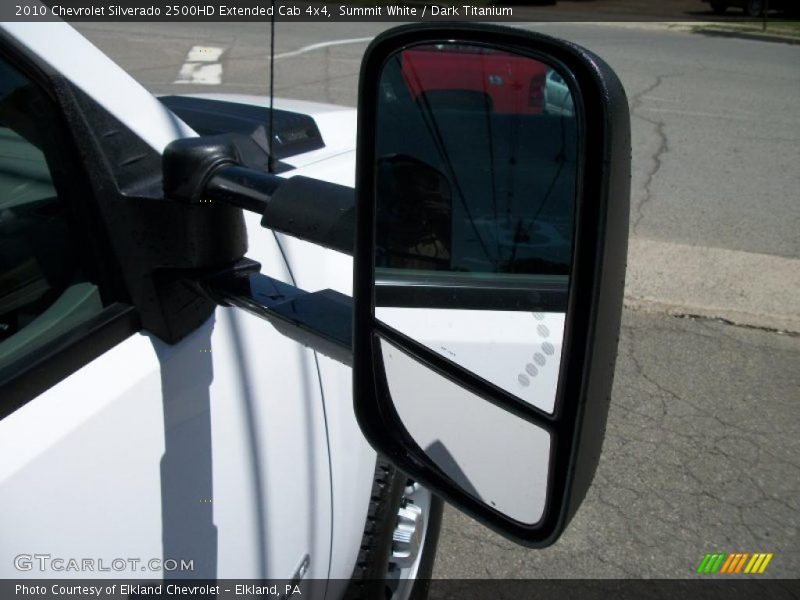 Summit White / Dark Titanium 2010 Chevrolet Silverado 2500HD Extended Cab 4x4