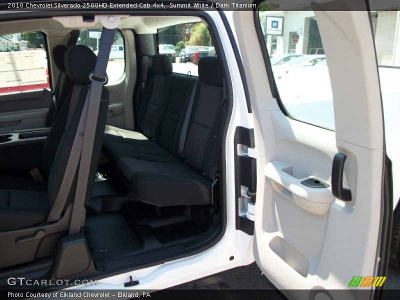 Summit White / Dark Titanium 2010 Chevrolet Silverado 2500HD Extended Cab 4x4