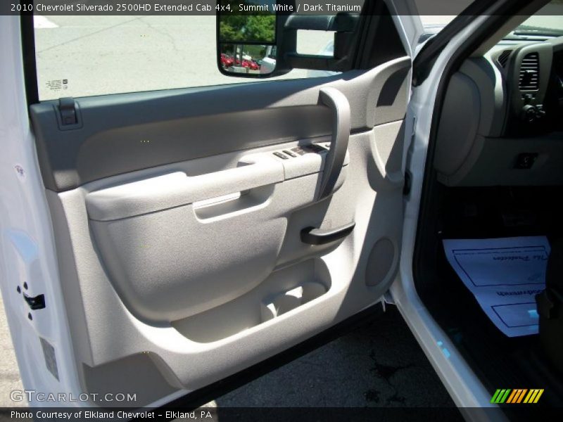 Summit White / Dark Titanium 2010 Chevrolet Silverado 2500HD Extended Cab 4x4