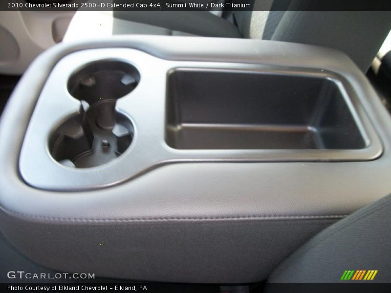 Summit White / Dark Titanium 2010 Chevrolet Silverado 2500HD Extended Cab 4x4