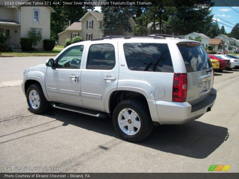 Sheer Silver Metallic / Light Titanium/Dark Titanium 2010 Chevrolet Tahoe Z71 4x4