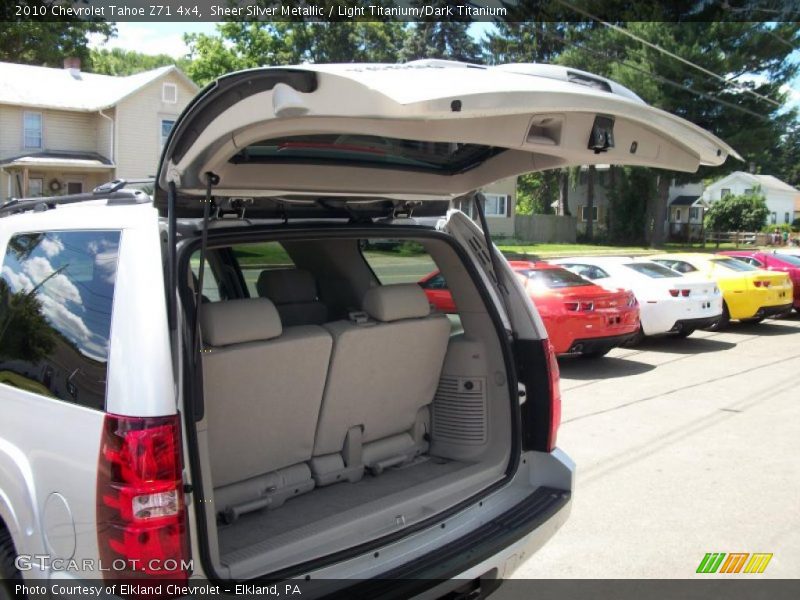 Sheer Silver Metallic / Light Titanium/Dark Titanium 2010 Chevrolet Tahoe Z71 4x4