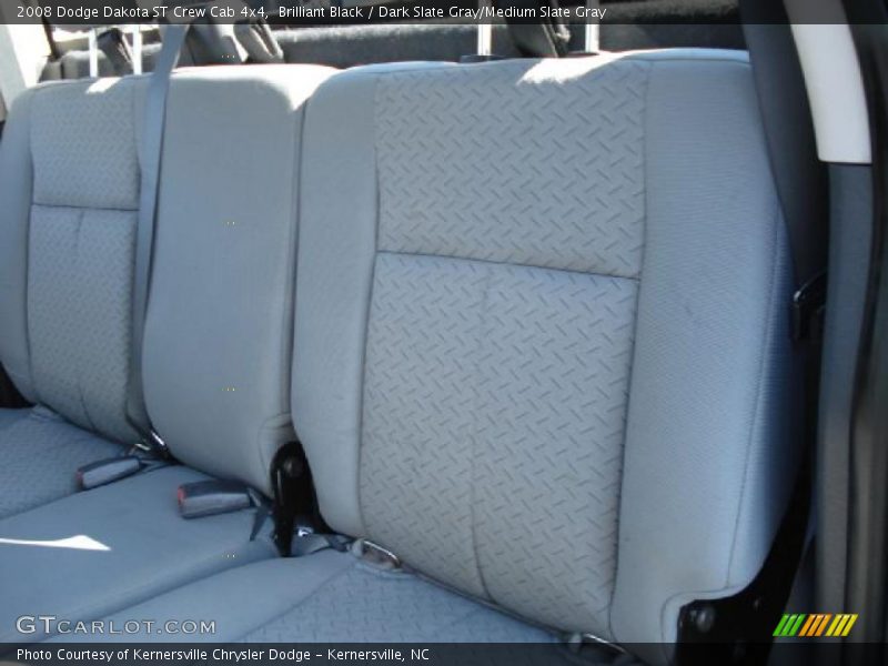 Brilliant Black / Dark Slate Gray/Medium Slate Gray 2008 Dodge Dakota ST Crew Cab 4x4