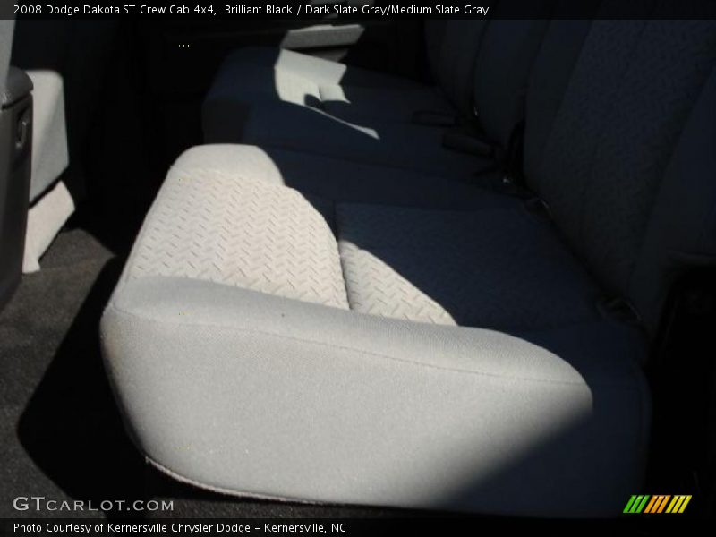 Brilliant Black / Dark Slate Gray/Medium Slate Gray 2008 Dodge Dakota ST Crew Cab 4x4