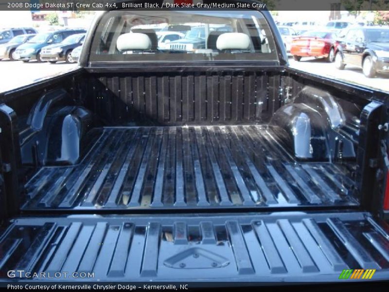 Brilliant Black / Dark Slate Gray/Medium Slate Gray 2008 Dodge Dakota ST Crew Cab 4x4