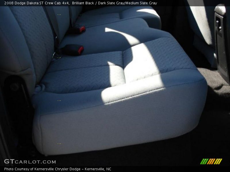 Brilliant Black / Dark Slate Gray/Medium Slate Gray 2008 Dodge Dakota ST Crew Cab 4x4