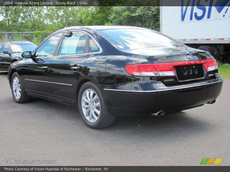 Ebony Black / Gray 2006 Hyundai Azera Limited