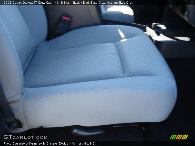 Brilliant Black / Dark Slate Gray/Medium Slate Gray 2008 Dodge Dakota ST Crew Cab 4x4