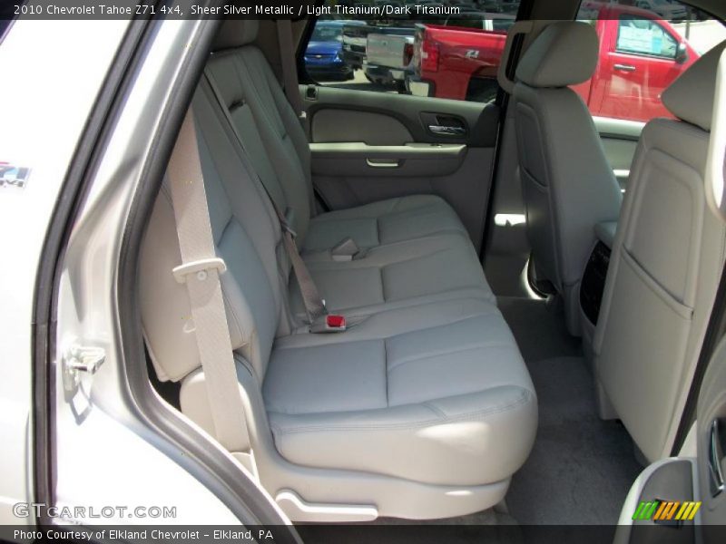 Sheer Silver Metallic / Light Titanium/Dark Titanium 2010 Chevrolet Tahoe Z71 4x4