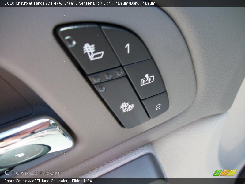 Sheer Silver Metallic / Light Titanium/Dark Titanium 2010 Chevrolet Tahoe Z71 4x4