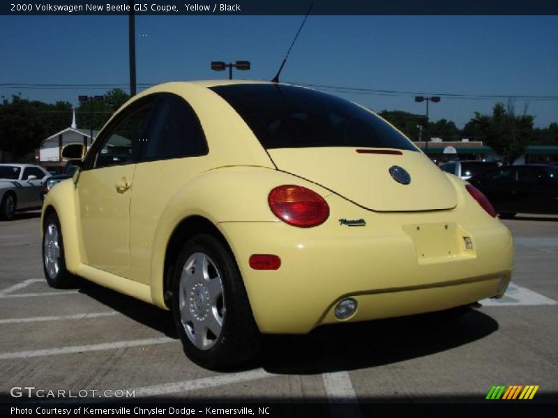 Yellow / Black 2000 Volkswagen New Beetle GLS Coupe