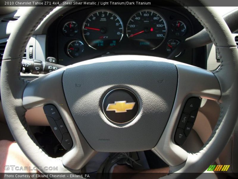 Sheer Silver Metallic / Light Titanium/Dark Titanium 2010 Chevrolet Tahoe Z71 4x4