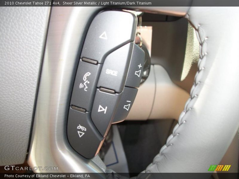 Sheer Silver Metallic / Light Titanium/Dark Titanium 2010 Chevrolet Tahoe Z71 4x4