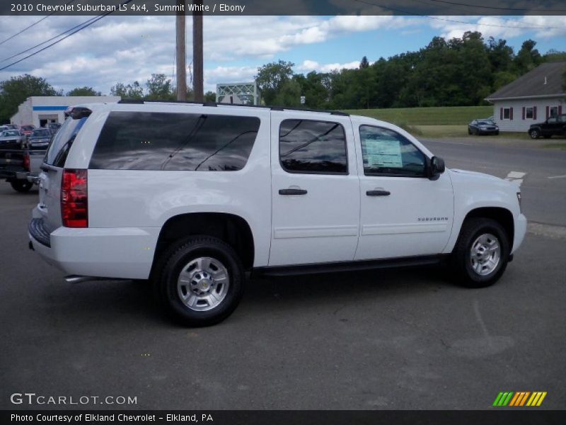 Summit White / Ebony 2010 Chevrolet Suburban LS 4x4