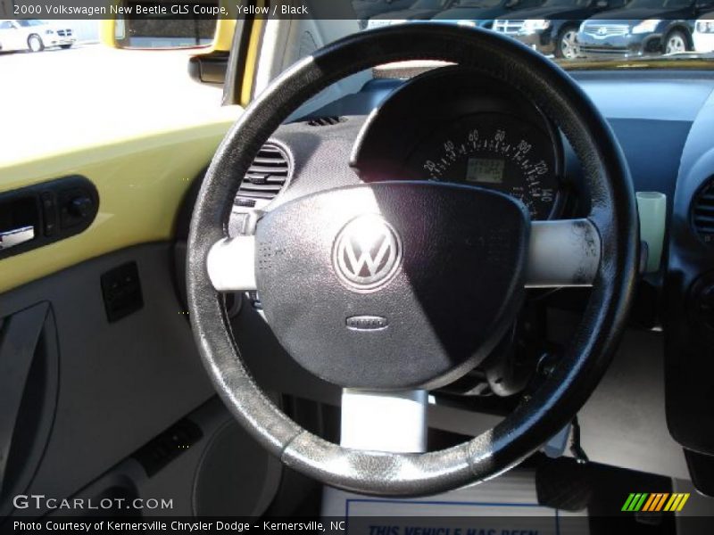 Yellow / Black 2000 Volkswagen New Beetle GLS Coupe