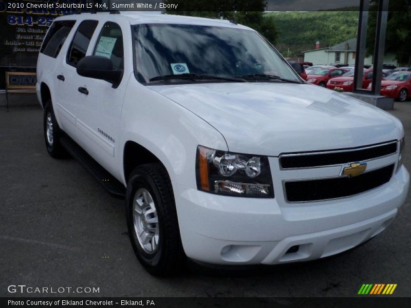 Summit White / Ebony 2010 Chevrolet Suburban LS 4x4