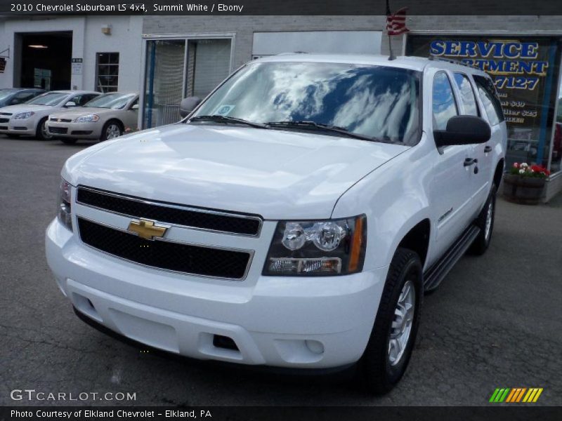 Summit White / Ebony 2010 Chevrolet Suburban LS 4x4