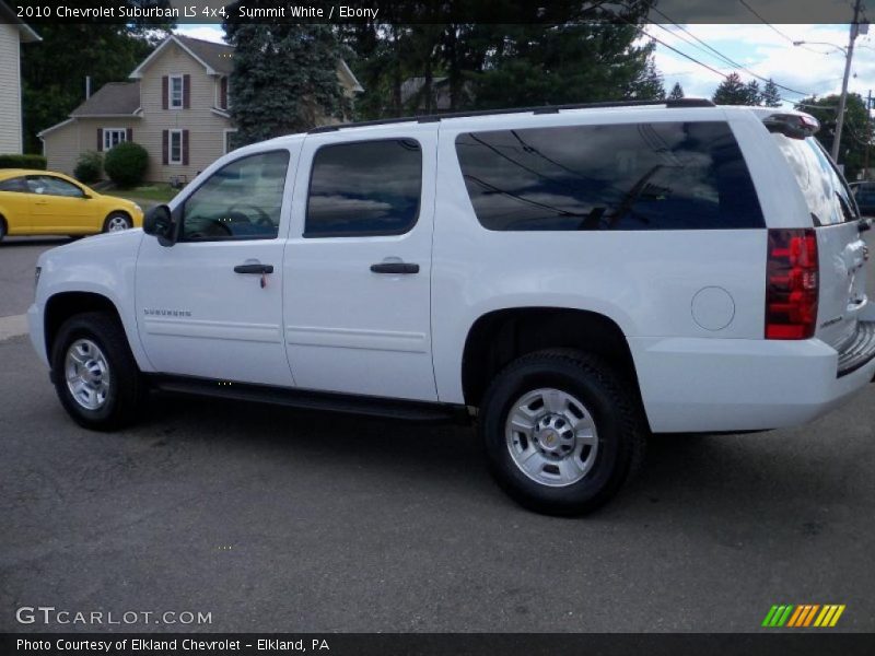 Summit White / Ebony 2010 Chevrolet Suburban LS 4x4