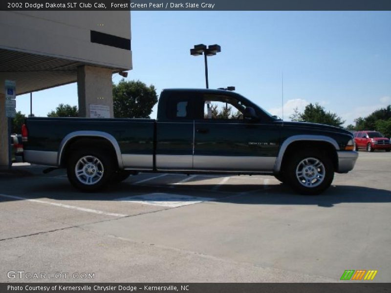 Forest Green Pearl / Dark Slate Gray 2002 Dodge Dakota SLT Club Cab