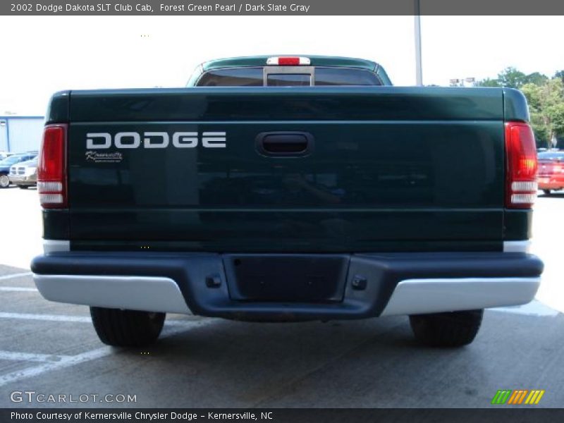 Forest Green Pearl / Dark Slate Gray 2002 Dodge Dakota SLT Club Cab