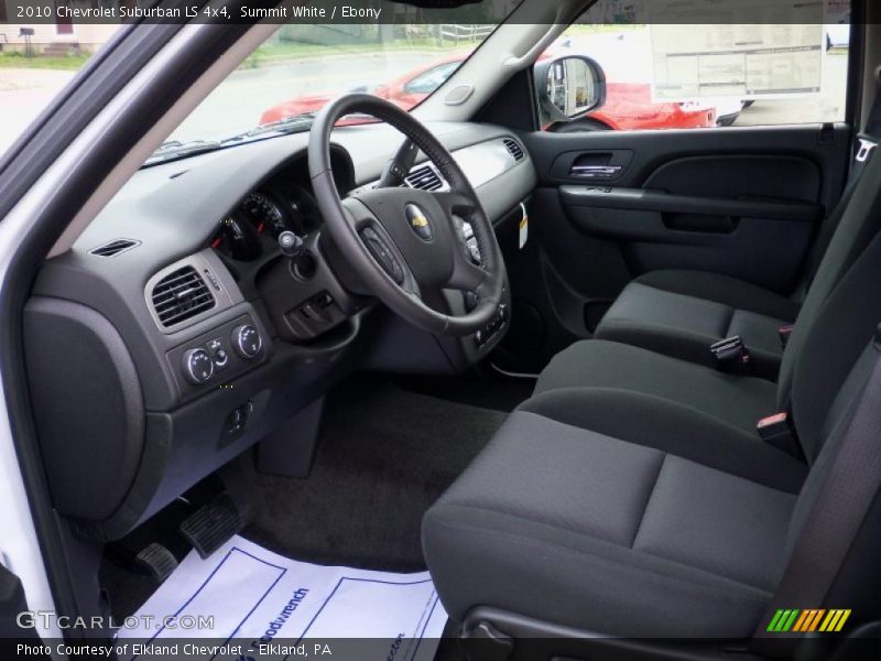 Summit White / Ebony 2010 Chevrolet Suburban LS 4x4