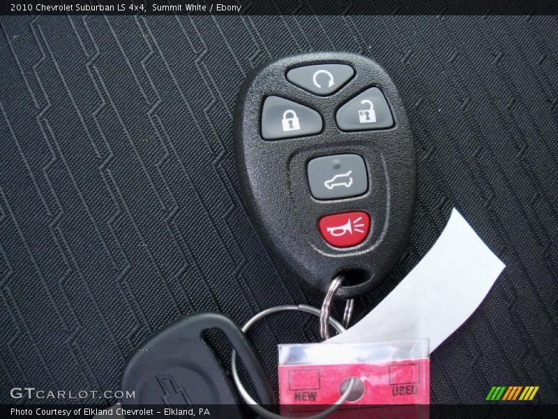 Summit White / Ebony 2010 Chevrolet Suburban LS 4x4